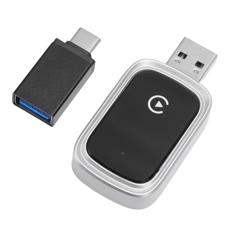 Wireless Car Adapter 5.8GHz WiFi Bluetooth 5.0 Plug And Play - 0 Latency Seamless Connectivity Wired to Wireless Car Converter for Factory CarPlay iOS Phones - Image 4