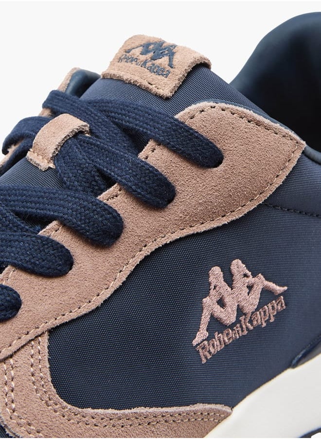 Kappa Men's Logo Detail Lace-Up Sports Shoes  - Image 4