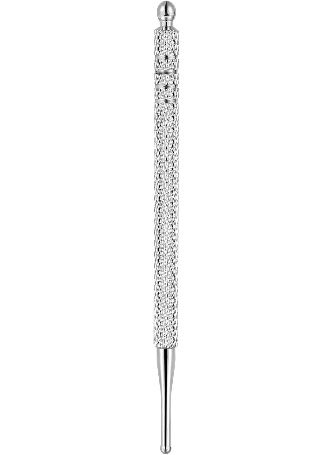 Healifty HEALIFTY Ear Acupuncture Point Probe Stainless Steel Acupressure Ear Massage Pen(Silver) 