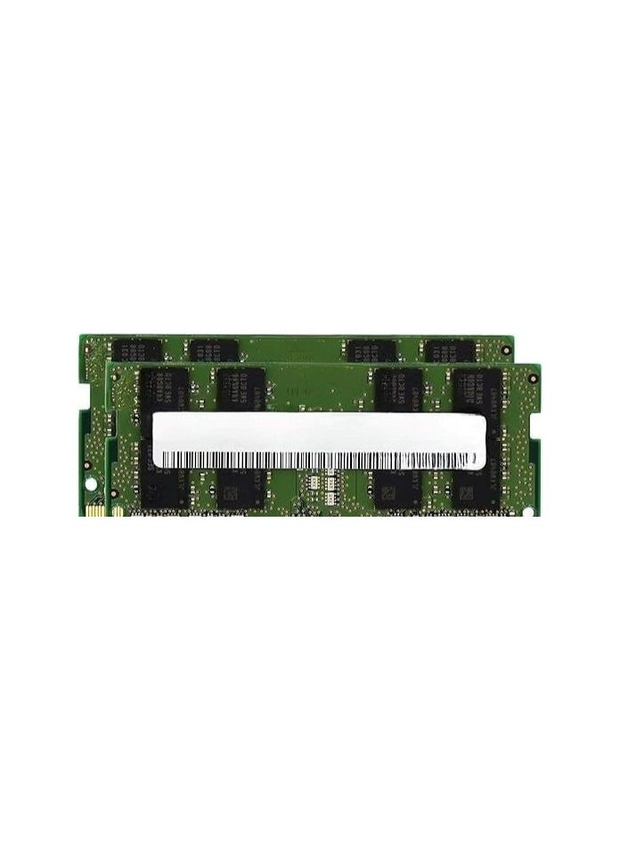 Laptop RAM DDR4 32GB (2×16GB) 2666MHz PC4-21300 CL19 1.2V – Dual Rank 2Rx8 – Compatible with Multiple Laptop Models 