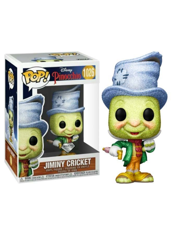NIBEMINENT Disney Pinocchio Street Jiminy Diamond Glitter Figure 3.75inch - Image 3