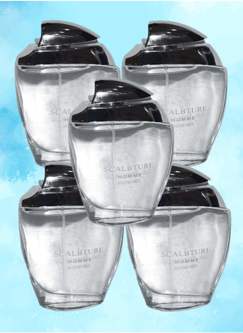 Link 5 Pieces Scalbture Perfume For Men 100 Ml EDP  - Image 1