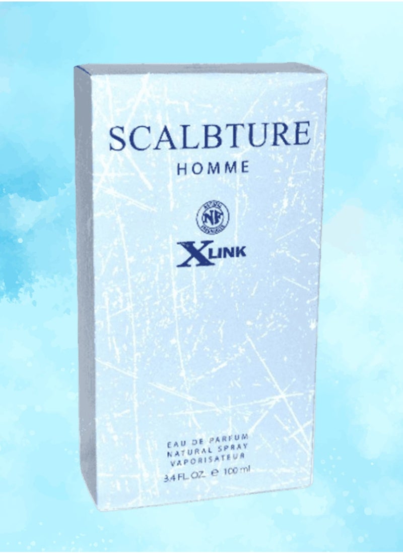 Link 5 Pieces Scalbture Perfume For Men 100 Ml EDP  - Image 3