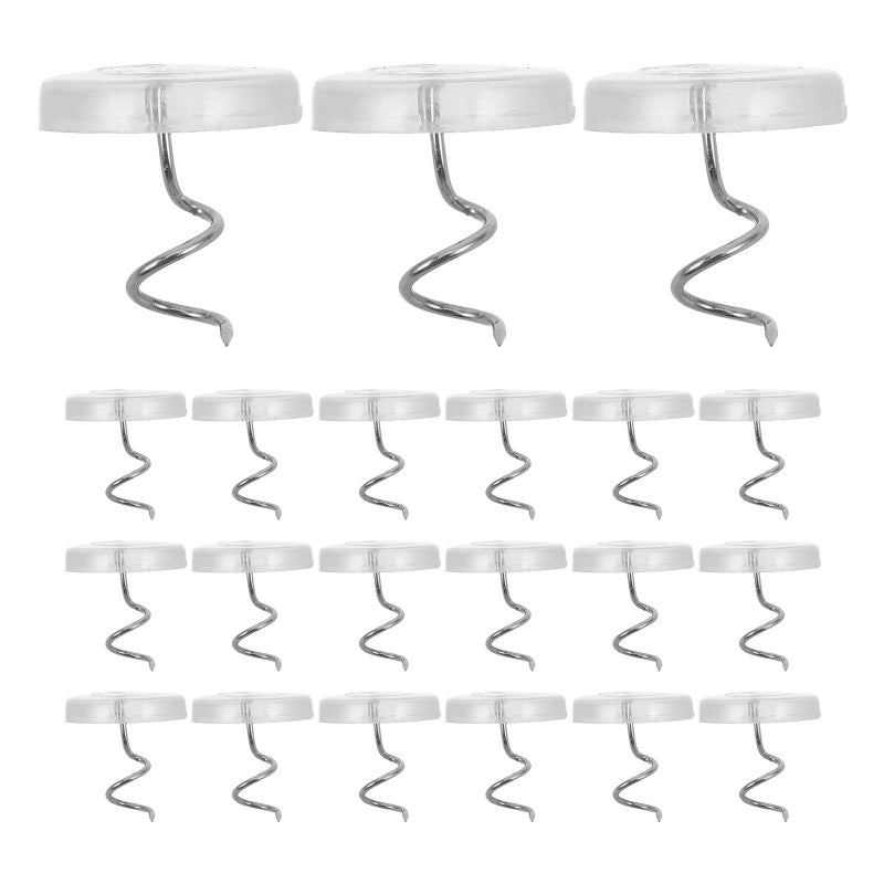 Linen Spiral Pins 100Pcs Upholstery Twist Tacks for Sofa Slipcover - Image 2
