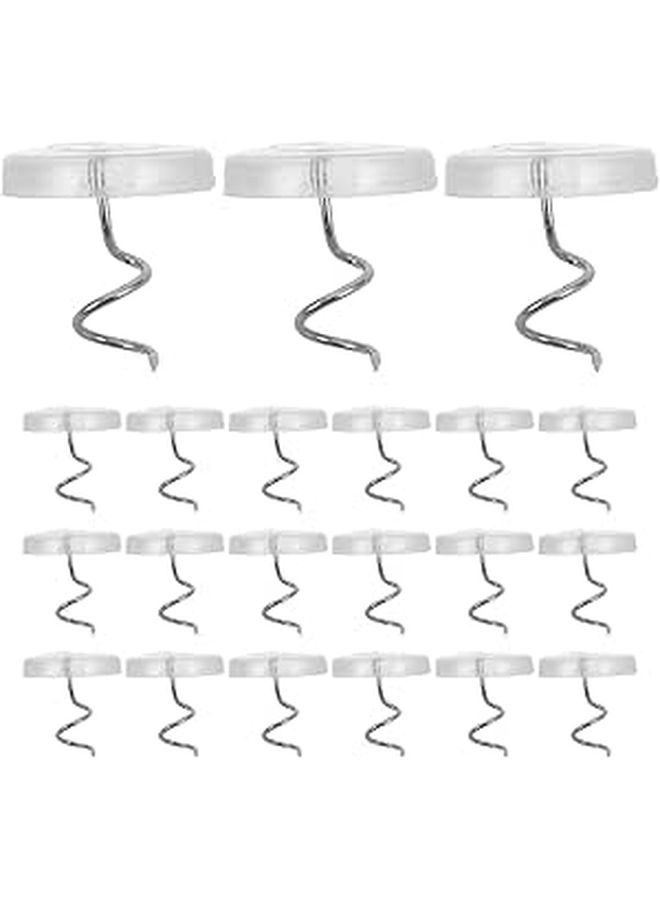 Linen Spiral Pins 100Pcs Upholstery Twist Tacks for Sofa Slipcover - Image 1