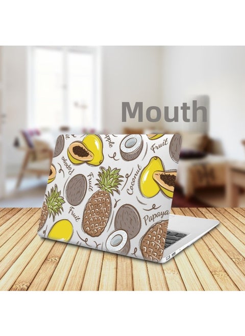 Apple Notebook Protective Case MacBook Protective Case Computer Protective Case A Variety Of Patterns Custom Manufacturers Wholesale-Color:KZ-416 Tropical Fruit-Applicable Model:11air（A1465/1370）