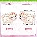 Hotop 30 Pcs Farm Animal Centerpiece Sticks Floral Animals Table Toppers Birthday Party Supplies Decor for Girls Theme Topper Photo Booth Props - Image 4