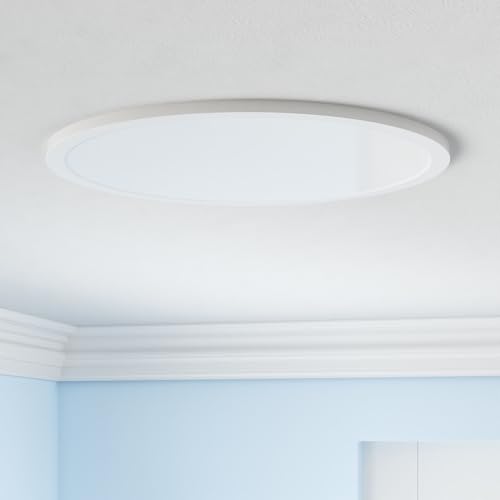 Matane Motion Sensor LED Ceiling Light with Remote, 12 Inch Wired Flush Mount Ceiling Light 3000K 4000K 5000K, 2400LM Dimmable Motion Sensor Light Indoor for Closet Hallway Laundry Stairs White - Image 2