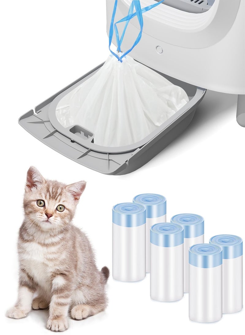 NajmStyle 90Pcs Portable Potty Chair Liners with Drawstring Potty Bags Disposable, Travel Universal Toilet Seat Cleaning Bag for Kids Toddlers Outdoors - Image 2