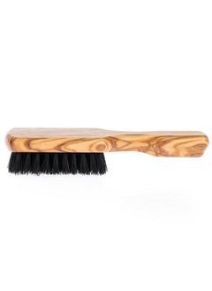 Fendrihan Small Men Hairbrush Pure Boar Bristle With Real Olivewood Handle 6.75 Inches Made In Germany  - Image 5