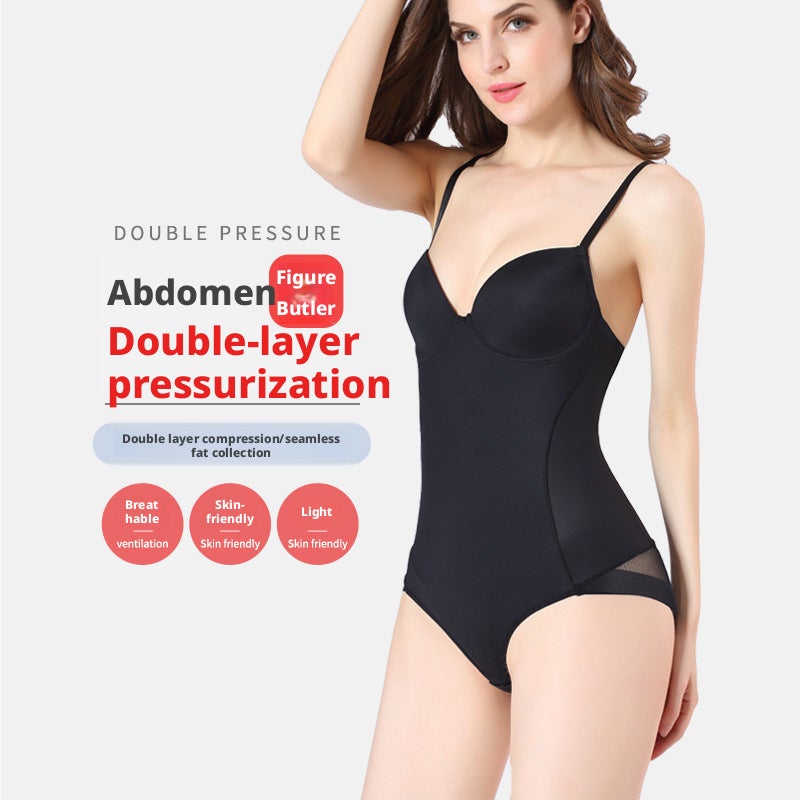 Summer Thin Shapewear Bodysuit Seamless Waist Control Tummy Slimmer - Image 2