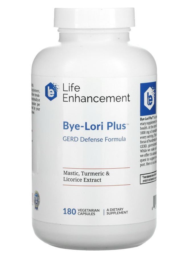 Life Enhancement ByeLori Plus 180 Vegetarian Capsules 