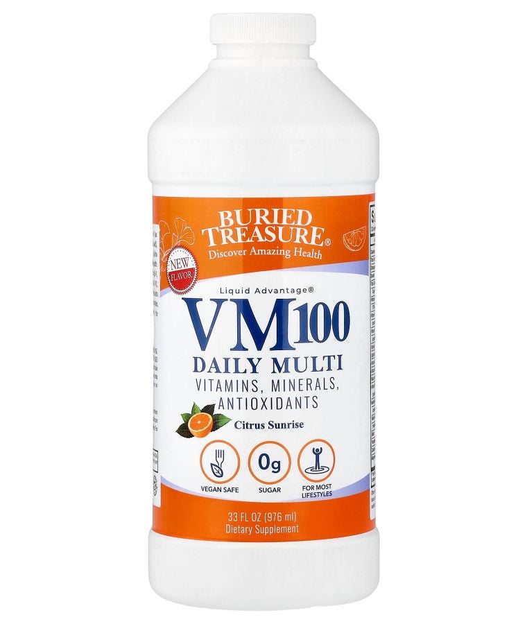 سائل أدفانتج® VM100 متعدد الفيتامينات اليومي بنكهة الحمضيات شروق الشمس 33 أونصة سائلة (976 مل)