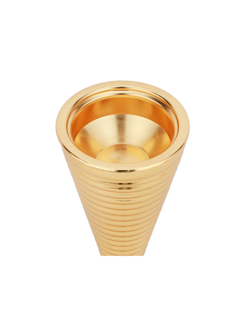 Royalford Incense Burner- RF12332/ Gold-Finish Metal Body, Efficient Airflow Gold - Image 4