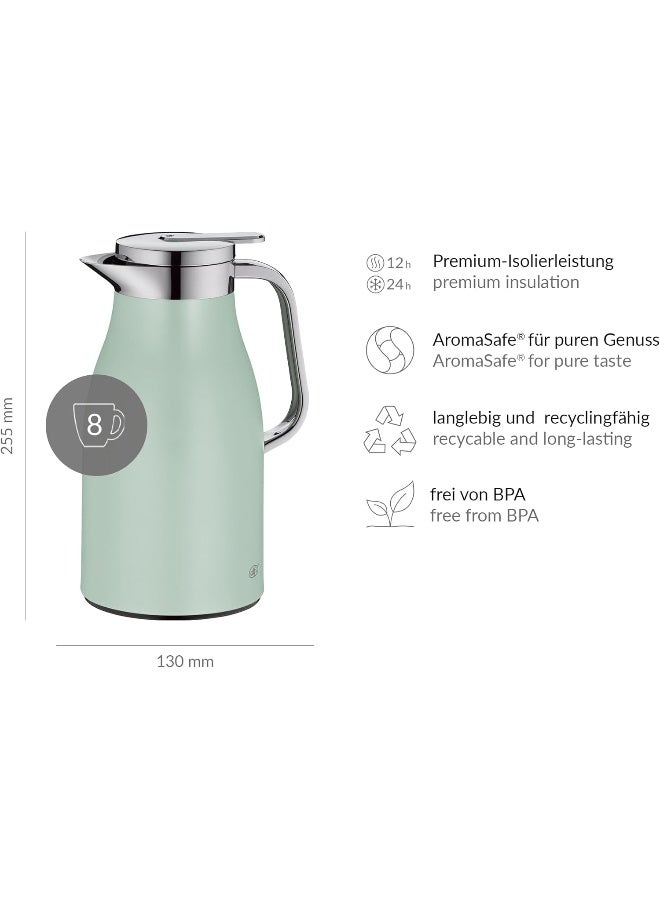 Alfi Skyline Tea Flask Mint Mat 1L Chrome - Image 5