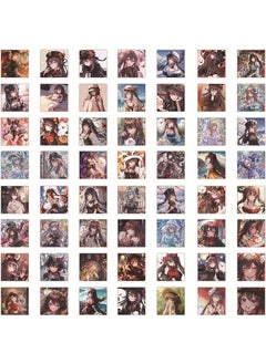 Generic 60Pcs Genshin Hu Tao Anime Stickers for Laptop Suitcase Skateboard Graffiti Luggage Cartoon Stickers  - Image 4