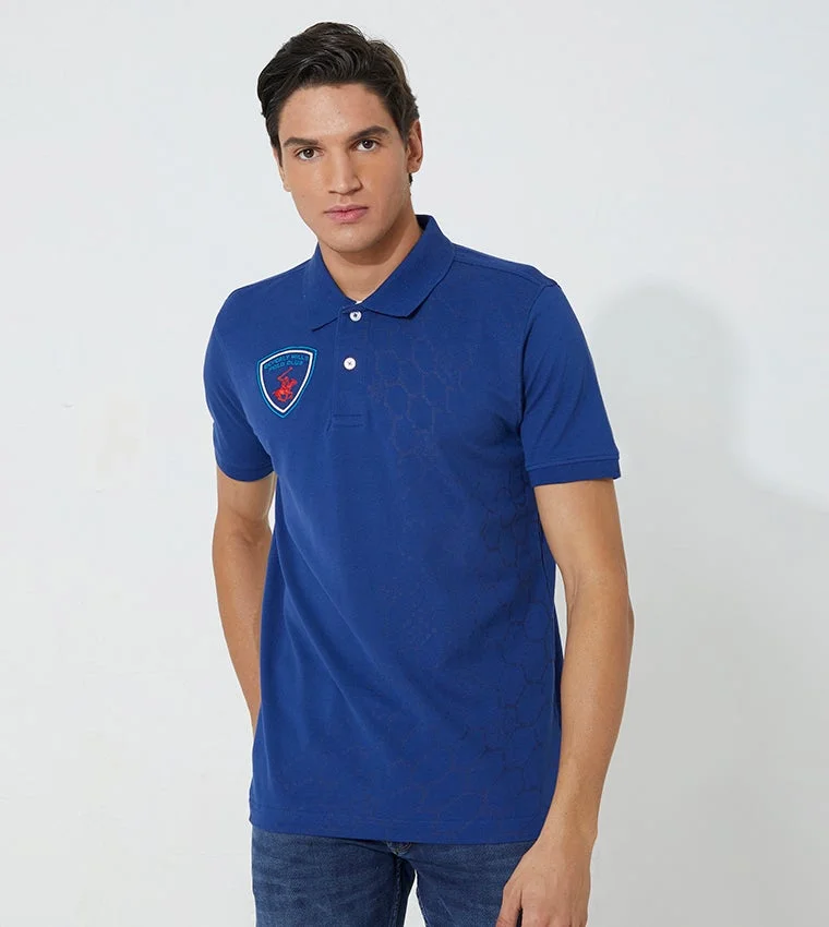 Logo Embroidered Regular Fit Polo T-Shirt