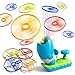 WATUDOU 12 PCS Flying Disc Launcher Outdoor Indoor Game Toys Gifts for 3 4 5 6 7 Year Old Boys Kids Outdoor Outside Game Toys for Boys Girls Ages 35 48 Ideal 3 4 5 6 Year Old Birthday Gifts - Image 3