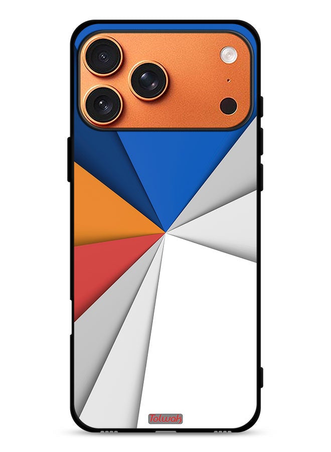 Tolwak Apple iPhone 17 Pro Max Protective Case Cover Material Matches Abstract Art - Image 1