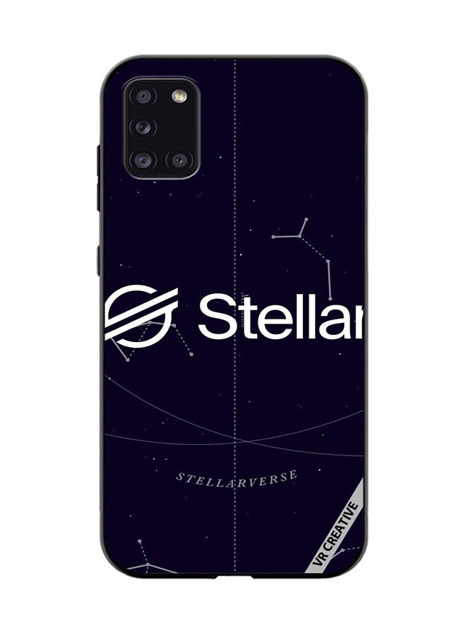 VR CREATIVE Protective Case Cover For Samsung Galaxy A31 Stellar Design Multicolour - Image 1