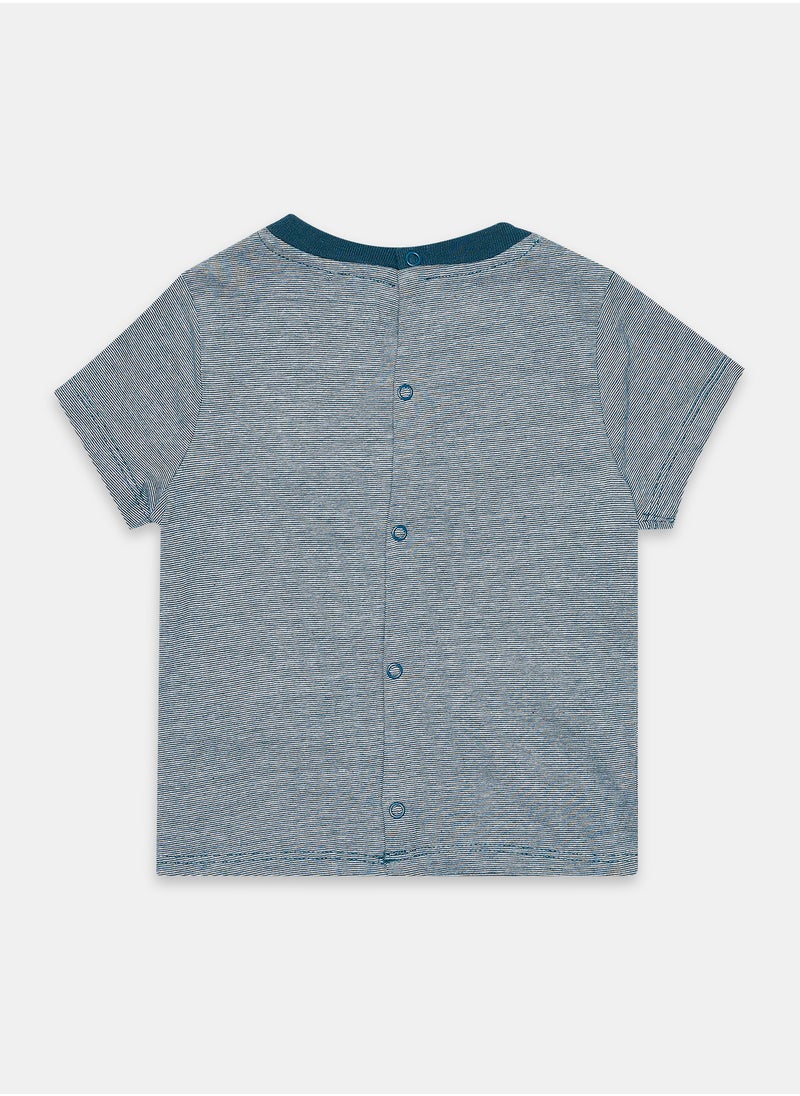 OBAIBI Blue T-Shirt for Boys  - Image 2