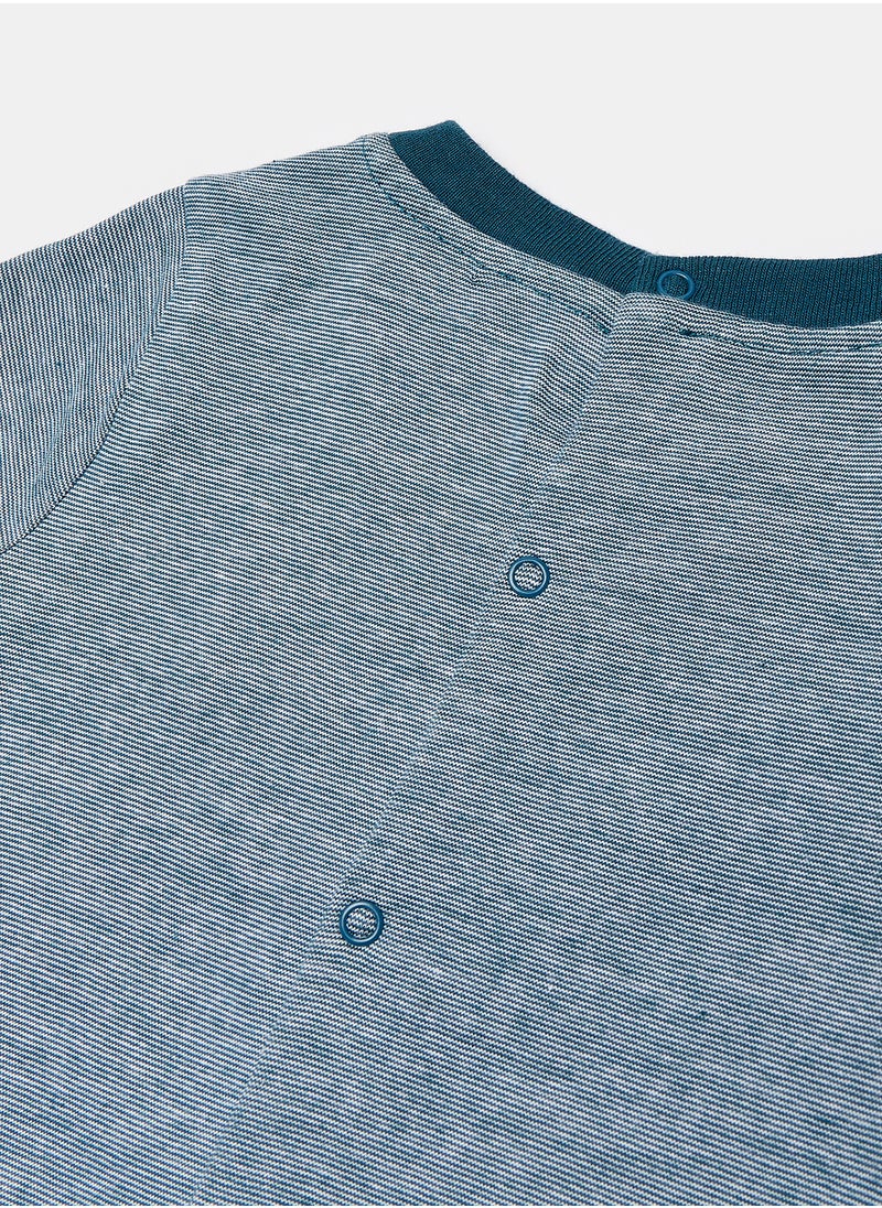 OBAIBI Blue T-Shirt for Boys  - Image 4