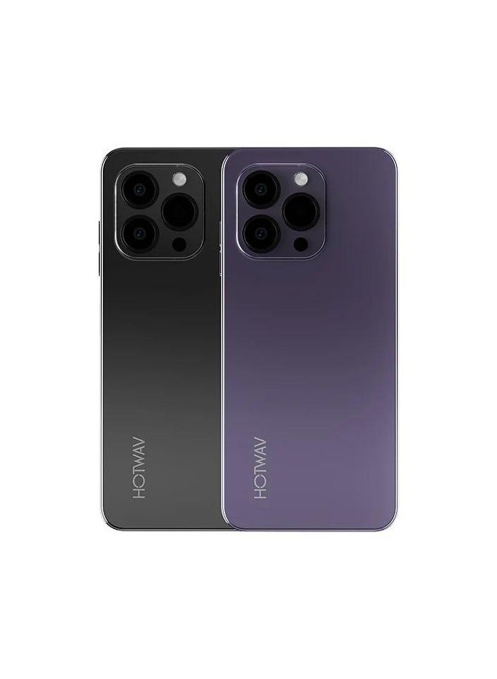 هوتواف هاتف ذكي Note 13 Pro (سعة تخزين 8 جيجابايت + 256 جيجابايت) شاشة عالية الدقة مقاس 6 أقدام و6 بوصات، لون أسود وردي - Image 2