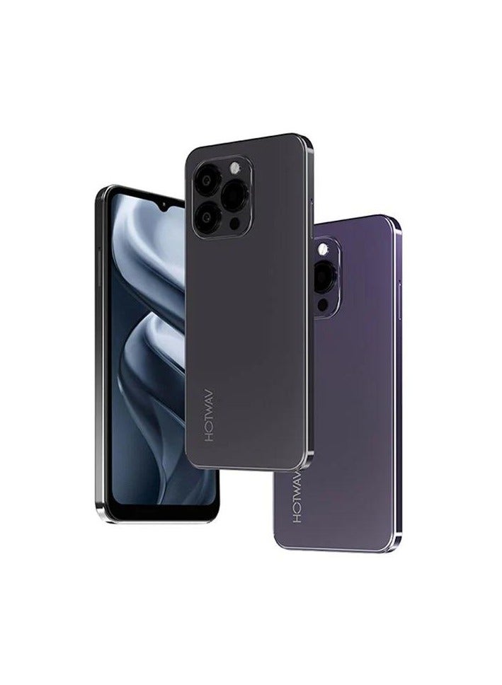 هوتواف هاتف ذكي Note 13 Pro (سعة تخزين 8 جيجابايت + 256 جيجابايت) شاشة عالية الدقة مقاس 6 أقدام و6 بوصات، لون أسود وردي - Image 3