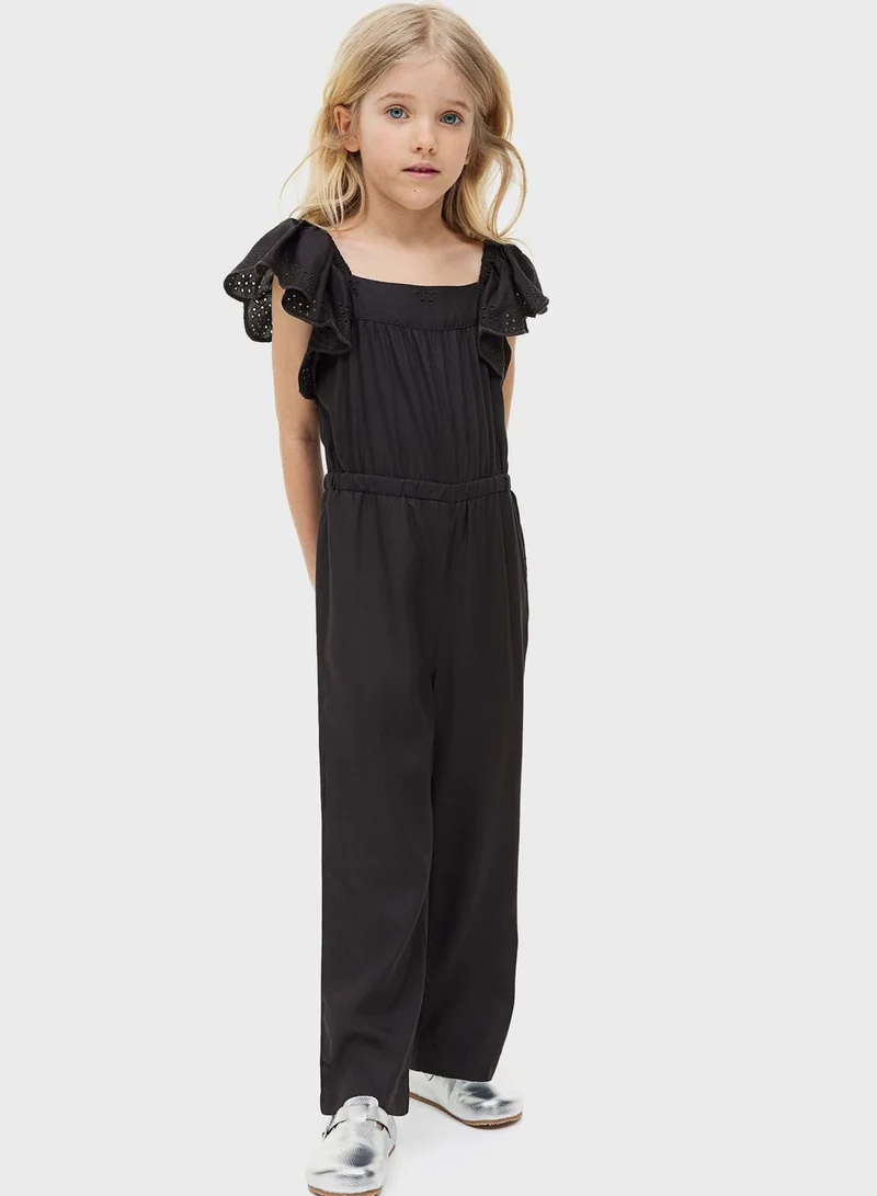 H&M Kids Essential Broderie Jumpsuit