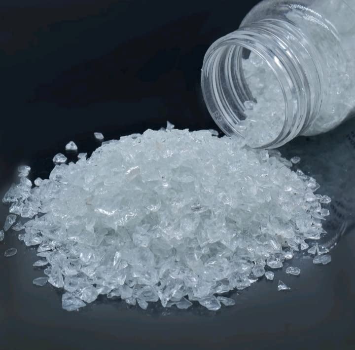 Ditya Crafts Crush Clear Stones for Resin Crushed Glass Crushed Mirror Pieces Decorative Crush Glass for Pool, Bar, Vase, Fish Tank, Garden Decoration - Image 3