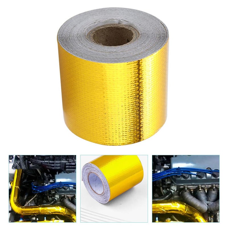 High Temperature Fireproof Foil Seal Tape 2 Inch Wide For HVAC Duct Repair - Image 3