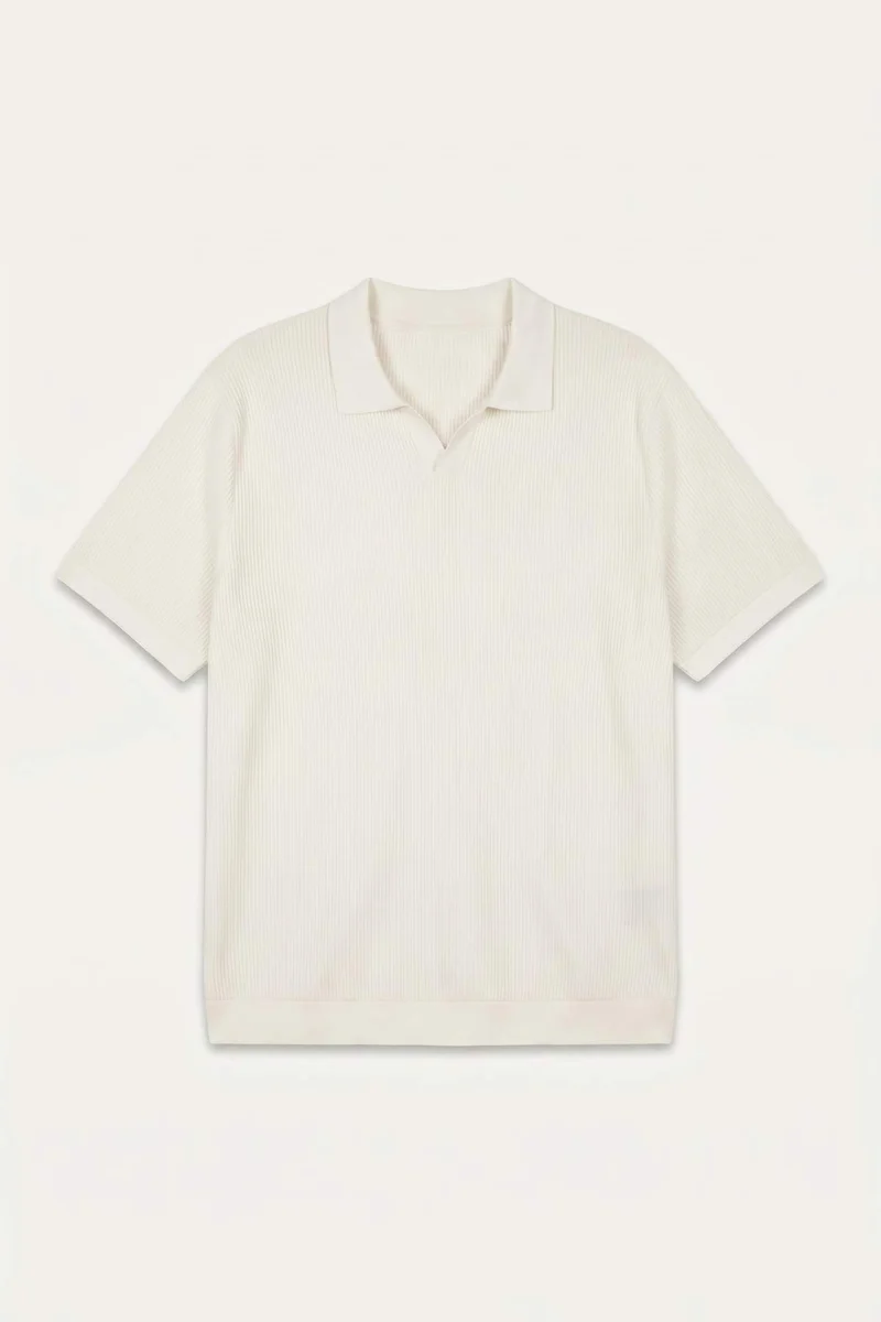 ديفاكتو Regular Fit Short Sleeve Polo T-Shirt
