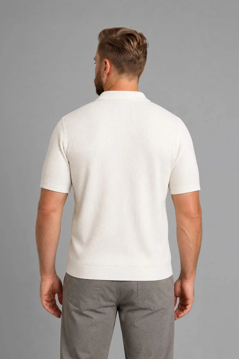 Defacto  Regular Fit Short Sleeve Polo T-Shirt for Men | Best Price UAE