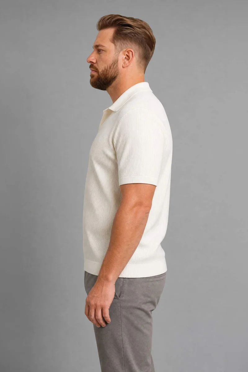 Defacto  Regular Fit Short Sleeve Polo T-Shirt for Men | Best Price UAE