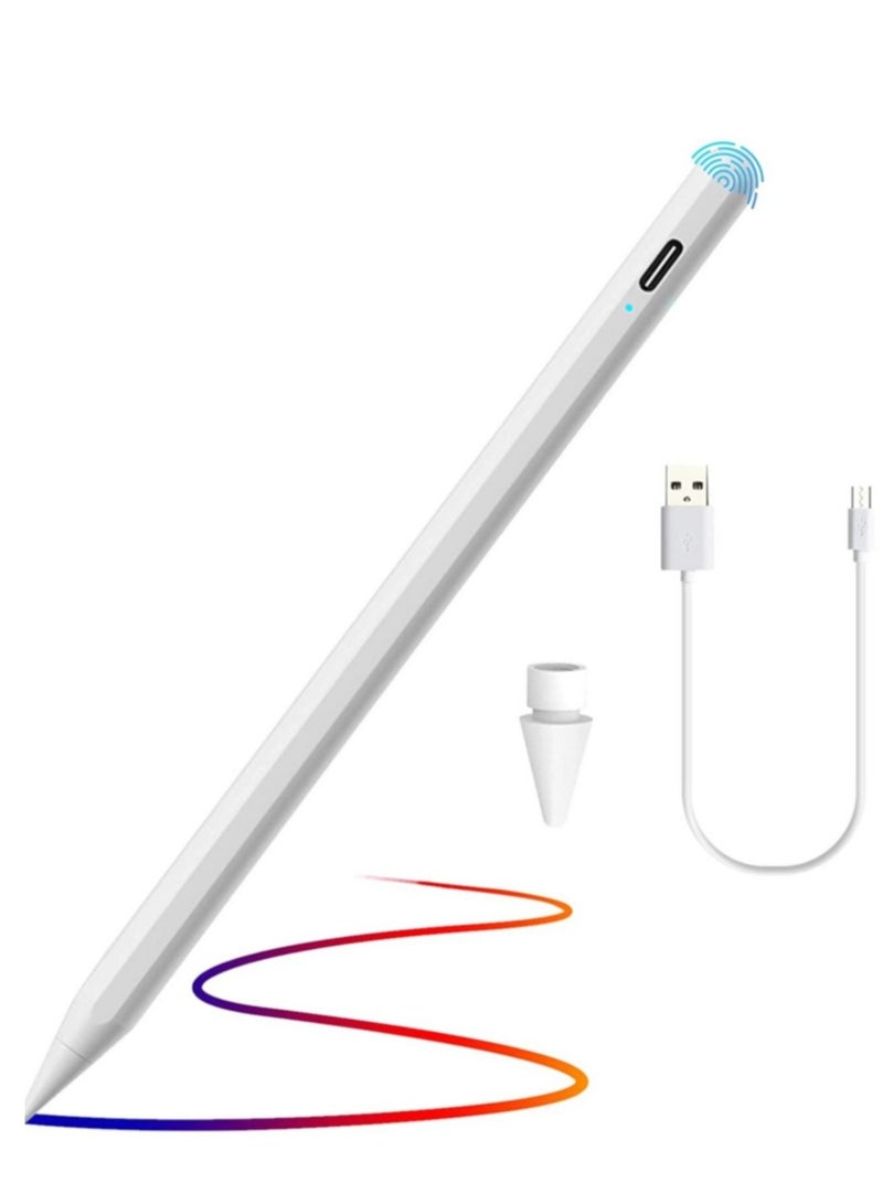 Pen For Apple iPad Stylus Features A Fine Tip Of 1.2mm White - Image 1