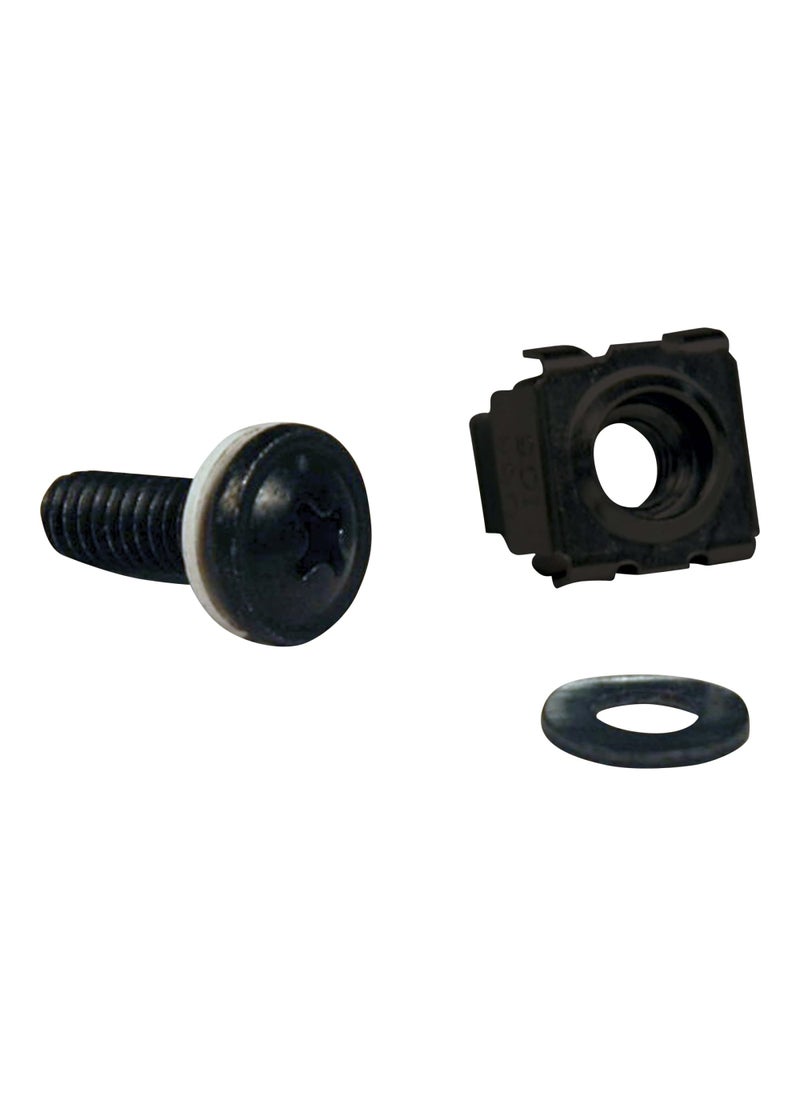 Tripp Lite Tripp Lite SRCAGENUTS Rack Enclosure Cabinet Square Hole Hardware Kit Screws, Washers  - Image 1