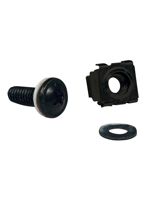 Tripp Lite Tripp Lite SRCAGENUTS Rack Enclosure Cabinet Square Hole Hardware Kit Screws, Washers  - Image 2