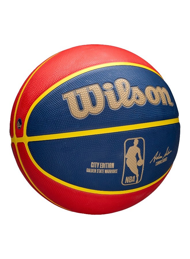 Wilson 2024 NBA Team City Edition GS Warriors Basketball Size 7 - Image 2