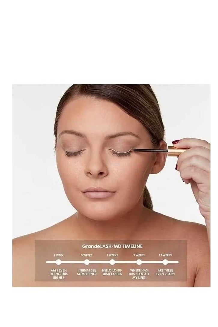 غراندي 4ml رمش تعزيز الجوهر ، تستخدم لنمو وسماكة رمش الجوهر ، وتعزيز أطول وأكثر كثافة مظهر الرموش ، لا قاسية - Image 2