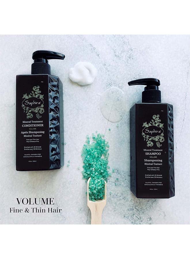 سافيرا بلسم للعلاج المعدني للشعر الناعم والرقيق والملون ، خالي من الكبريتات ، خالي من البارابين ، 1 لتر - Image 2