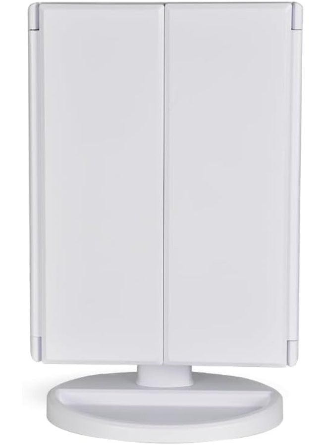 Lighted mirror with 21 LED lights, touch screen and zoom feature - Image 2