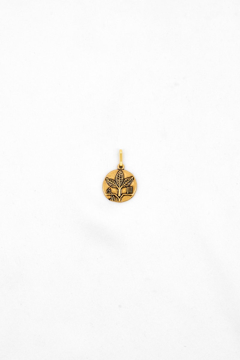 ALEX AND ANI Women Ash Necklace Charm, Gold  - Image 2
