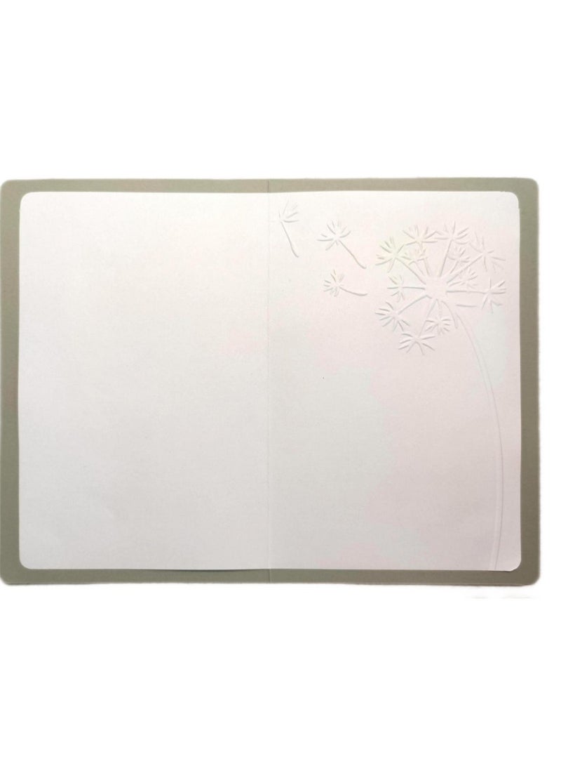 BenQuand Premium Good Luck Card with Gold Embossing，Luxury Grey Good Luck to You Card With Envelope And Seal - Gift for Boyfriend,Mum,Daddy - Postcard  - Image 5