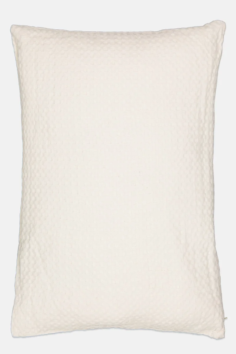 Muy Mucho Removeable Cover Cushion 60 H x 40 L cm, White