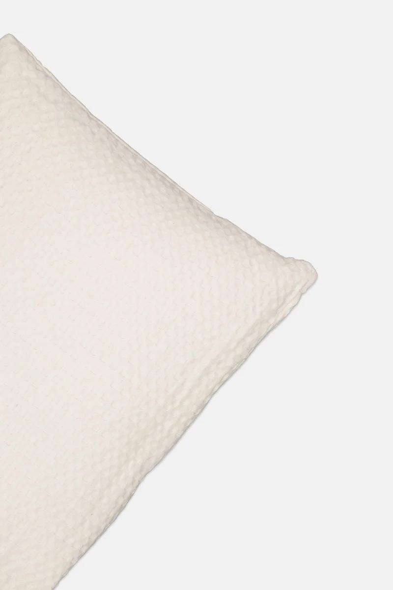 Muy Mucho Removeable Cover Cushion 60 H x 40 L cm, White