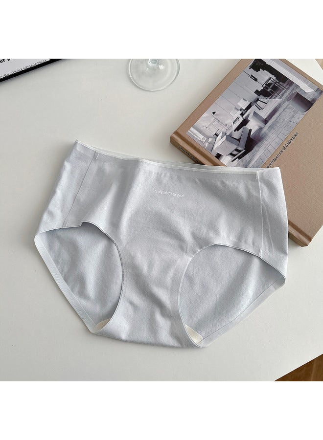 10a Antibacterial Cotton Extended Crotch Women's Pure Cotton Seamless Underwear Women's Non-pinching Mid-waist Girl's Category A Baby Cotton