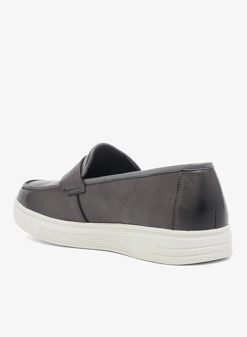Robert Wood Faux Leather Casual Slip Ons