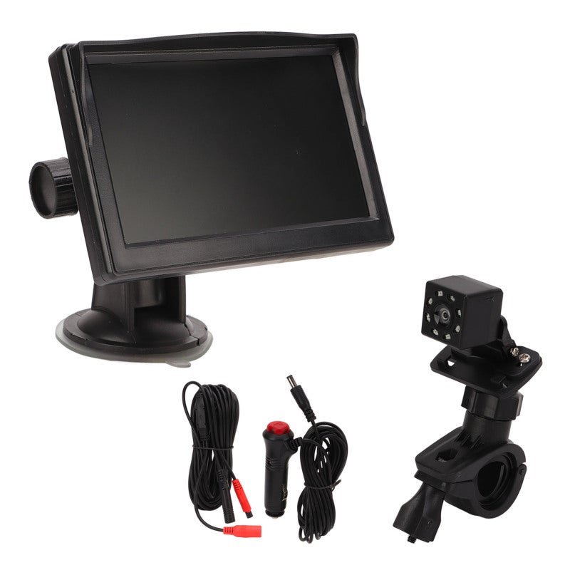 Baby Car Camera Adjustable 180 Degree Front Rear Camera Night Vision - Stable Sucker Bracket Mount for Back Seat Baby Monitor - Image 1