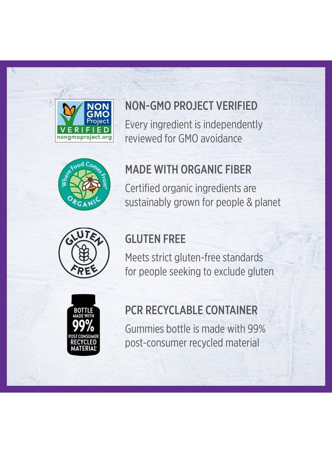 New Chapter حلوى جيلاتينية متعددة الفيتامينات للرجال تحتوي على سكر أقل بنسبة 66%، فيتامينات جيلاتينية للرجال تحتوي على فيتامين سي وفيتامين د3 والزنك، خالية من الجلوتين من نونجمو، 75 قطعة - Image 5