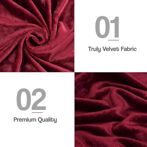 FRESH FROM LOOM All Side Elastic King Size Bedsheet |Premium Fitted Winter Soft Fur Bed Sheet with 2 Pillow Cover | Woollen Feel Bedsheet (Size - 78 x 72 Inches (Fit up to 8 Inch) | Maroon) - Image 3